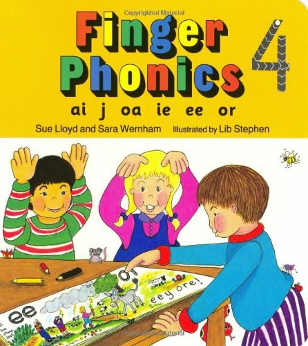 Finger phonics book - finger, in
