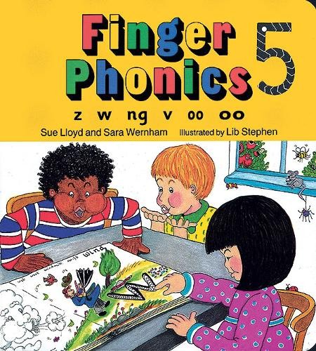 Finger phonics book in - finger, 5:
