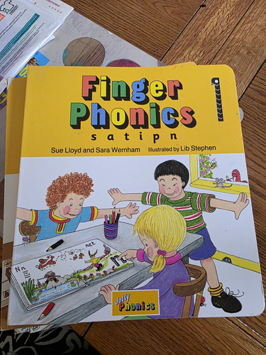 Jolly phonics finger - jolly,