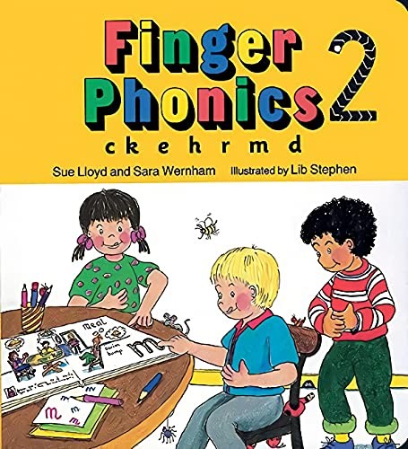 Finger phonics book - phonics:, in