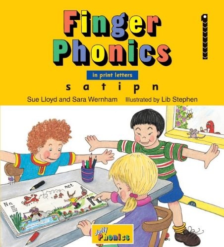 Finger phonics book - finger, in