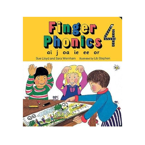 Finger phonics books - finger,