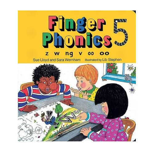 Finger phonics books - finger,