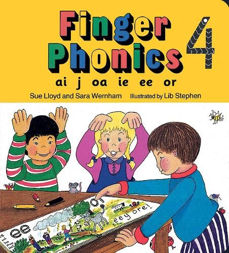 Finger phonics book in - book, 4: